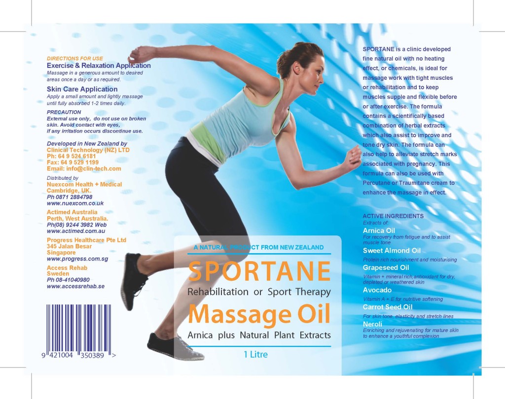 Sportane Massage Oil1