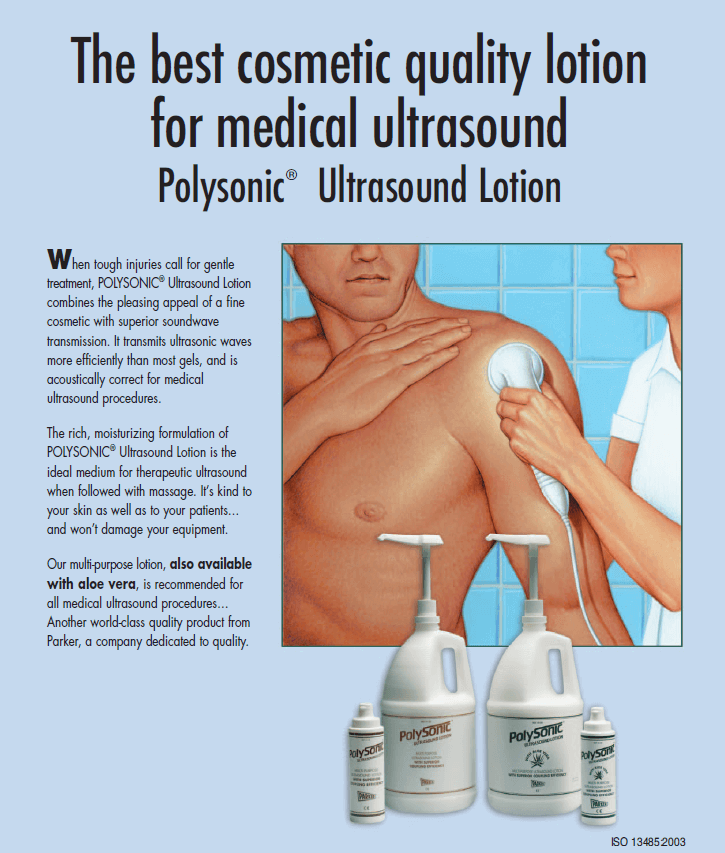Polysonic Ultrasound Lotion